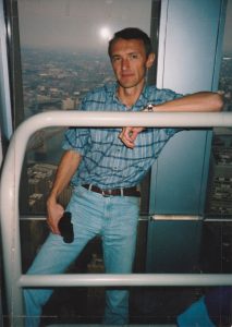 On 101 floor of “Twins”, World Trade Center, 1993
